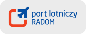 logotyp Port Lotniczy Radom